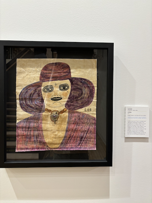 Untitled painting by Lee Godie